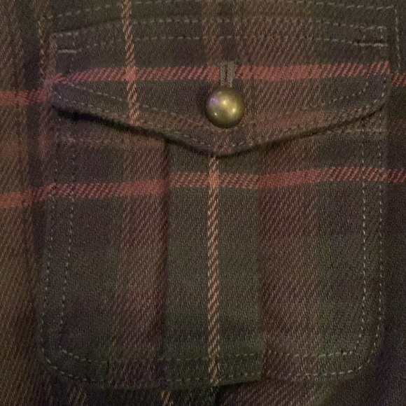 Ralph Lauren Plaid Military Style Jacket with Gold Buttons - Picture 4 of 5